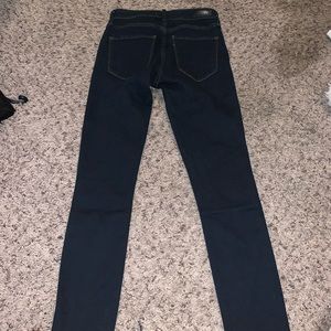 Dark , Harper low rise ankle jeans , never worn